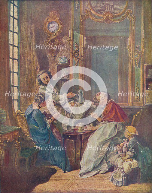 'The Afternoon Meal', 1739. Artist: Francois Boucher.