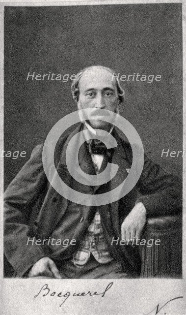 Henri Becquerel, French physicist, late 19th or early 20th century. Artist: Unknown