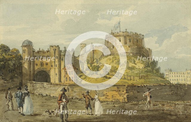 Windsor Castle, c1792. Creator: Thomas Girtin.