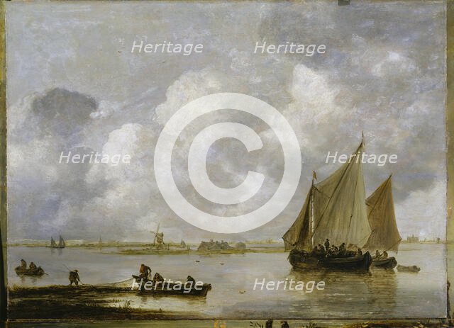 Haarlem Sea, 1656. Creator: Jan van Goyen.