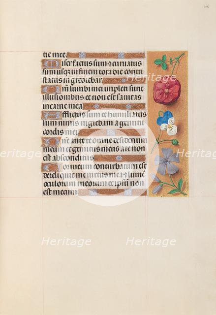 Hours of Queen Isabella the Catholic, Queen of Spain: Fol. 203r, c. 1500. Creator: Master of the First Prayerbook of Maximillian (Flemish, c. 1444-1519); Associates, and.