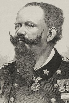 Victor Emmanuel II of Italy, (1820-1878). Sardinia, (1849-1861) and Italy, (1861-1878), 1878. Creator: Bernardo Rico.