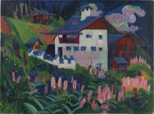 Our house, 1918-1922. Creator: Kirchner, Ernst Ludwig (1880-1938).