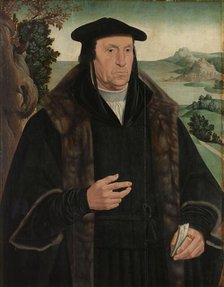 Portrait of Cornelis Aerentsz van der Dussen (1481-1556), c.1555-c.1570. Creator: Unknown.