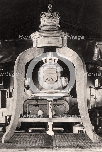 H.M.S Nelson's Silver Bell, Weight 2000 ozs, 20th Century. Artist: Unknown