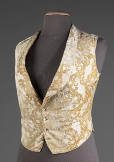 Evening vest, American, 1885-95. Creator: Unknown.