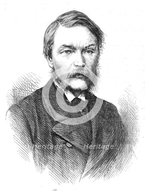 Movers and Seconders of the Address in the Lords and Commons: Major J. G. C. Hamilton, M.P., 1871. Creator: Unknown.