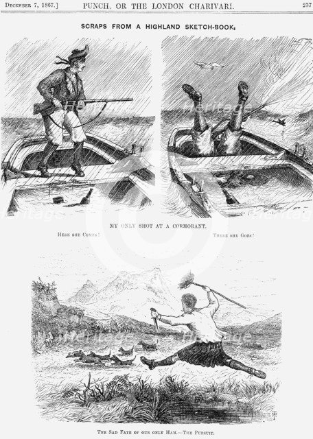 'Scraps from a Highland Sketch-Book', 1867. Artist: Robert Taylor Pritchett