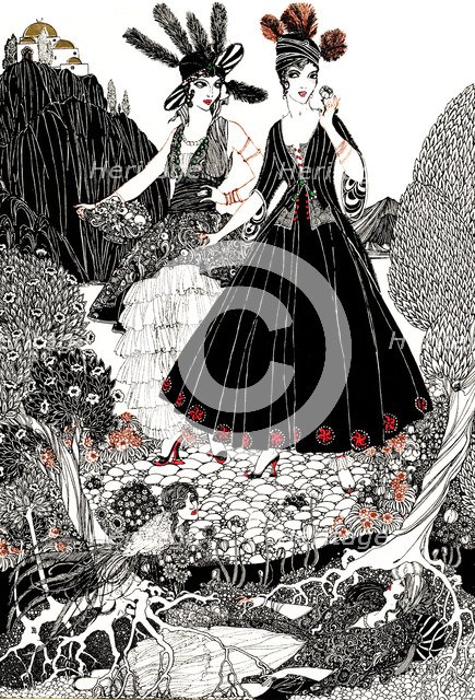 Illustration for The Rubaiyat of Omar Khayyam.