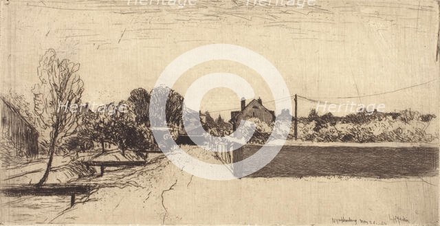 Nymphenberg, 1884. Creator: Lewis Henry Meakin.