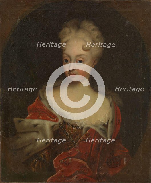 Portrait of Louise of Mecklenburg-Güstrow (1667-1721), Queen of Denmark and Norway, 1700-1721. Creator: Anonymous.