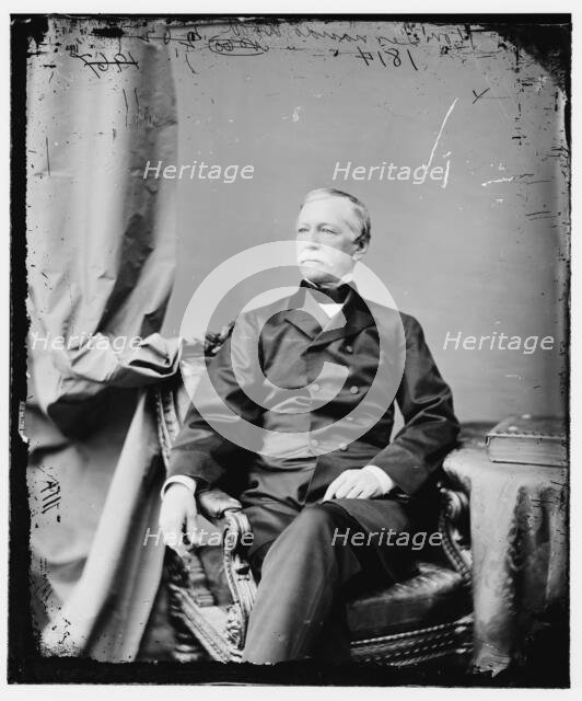 Fernando Wood, between 1860 and 1875. Creator: Unknown.