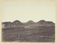 Three First Traverses on Land End, Fort Fisher, North Carolina, January 1865. Creator: Alexander Gardner.