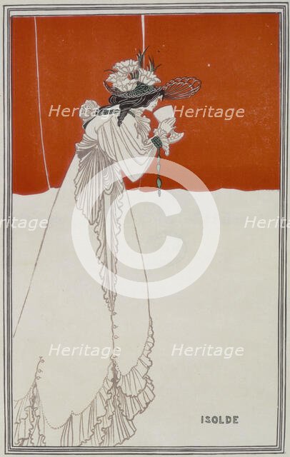 'Isolde', 1899. Creator: Aubrey Beardsley.