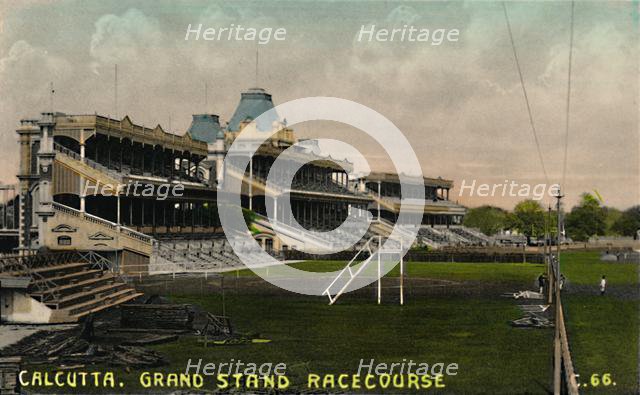 'Calcutta. Grand Stand Racecourse', c1930s.  Creator: Unknown.