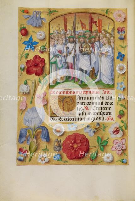 All Saints; Spinola Hours, about 1510-1520. Creator: Master of James IV of Scotland.