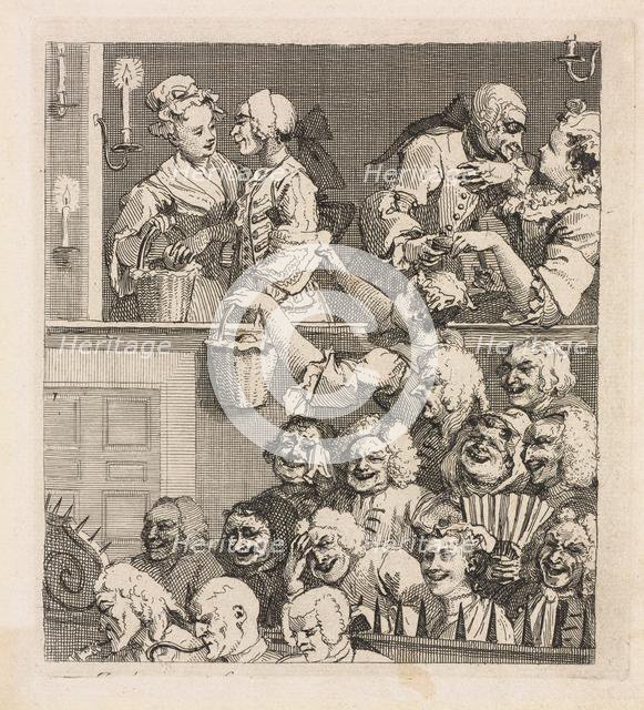 The Laughing Audience, 1733. Creator: William Hogarth (British, 1697-1764).