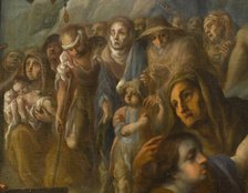 Miracles of Saint Salvador de Horta (Milagros del beato Salvador de Horta) (image 3 of 4), c1720. Creator: Juan Rodríguez Juárez.