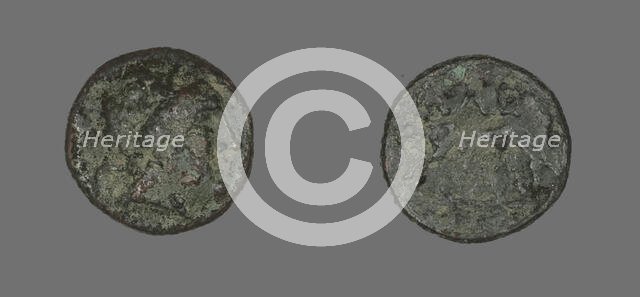 Coin Depicting the God Apollo, 3rd-2nd century BCE. Creator: Unknown.