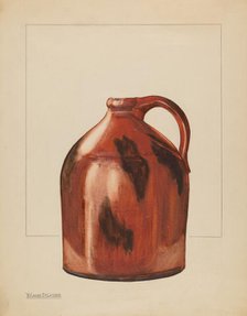 Jug, c. 1936. Creator: Yolande Delasser.