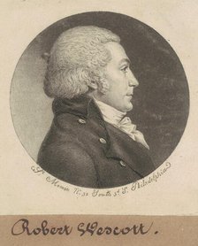 Robert Wescott, 1798. Creator: Charles Balthazar Julien Févret de Saint-Mémin.