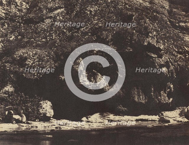 Bank of the Rhumel, near Constantine, Algeria, ca. 1855-56. Creator: John Beasley Greene.