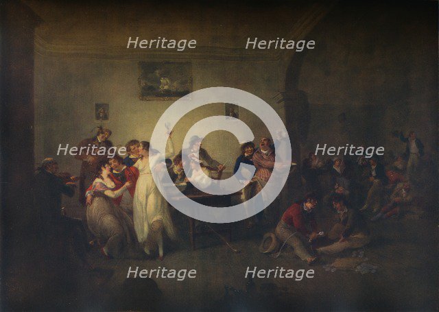 'An Unmarried Sailor's Return', c1800. Artist: Julius Caesar Ibbetson.