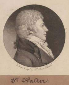 John Walter, 1798-1803. Creator: Charles Balthazar Julien Févret de Saint-Mémin.