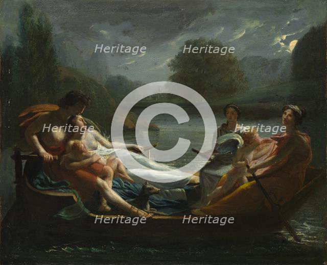 The Dream of Happiness, after 1819. Creator: Pierre-Paul Prud'hon (French, 1758-1823), imitator of.