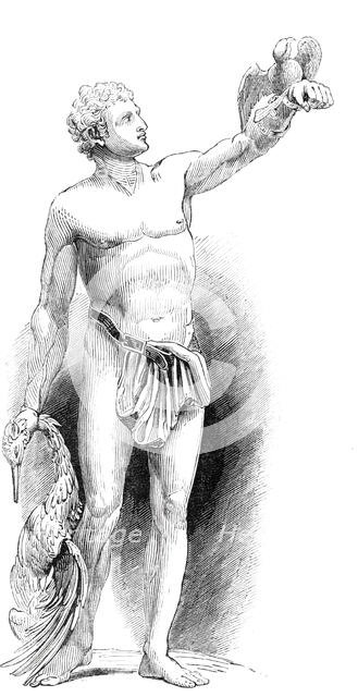 A falconer, 1844. Creator: Unknown.