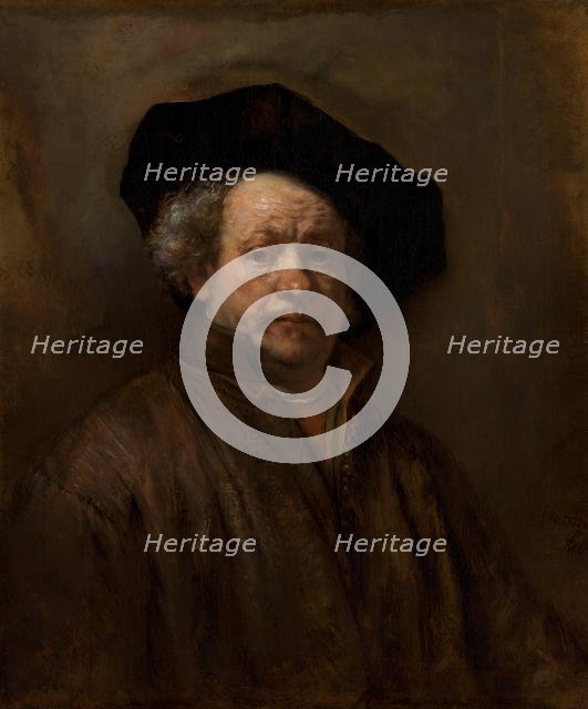 Self-Portrait, 1660. Creator: Rembrandt Harmensz van Rijn.