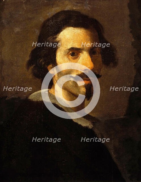 Self-portrait at a Mature Age, c. 1635. Creator: Bernini, Gianlorenzo (1598-1680).