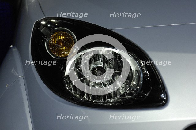 Renault Twingo Sport - launch 2007. Artist: Simon Clay.