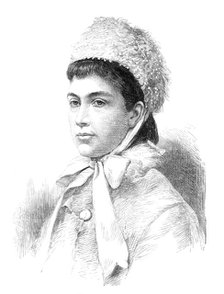 The Royal Marriage at Karlsruhe: Princess Victoria of Baden, 1881. Creator: Unknown.