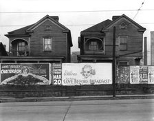 Houses, Atlanta, Georgia, 1936. Creator: Walker Evans.
