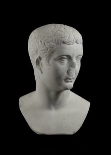 Portrait head of Tiberius, cAD 14. Artist: Unknown.