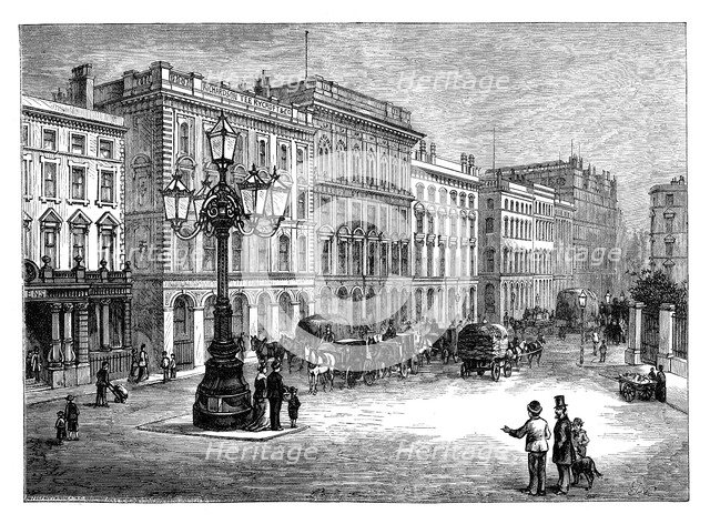 Portland Street, Manchester, late 19th century. Artist: Unknown
