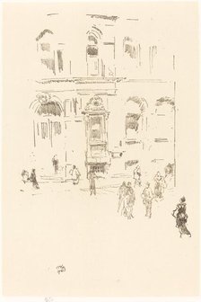 Victoria Club, 1879/1887. Creator: James Abbott McNeill Whistler.