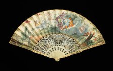 Fan, probably French, 1730-50. Creator: Unknown.