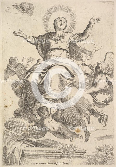 The Assumption of the Virgin. Creator: Carlo Maratti.