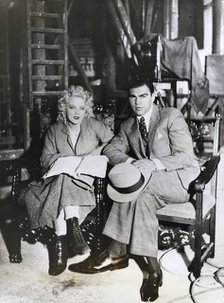 Anny Ondra, Czech film actress, and Max Schmeling, German boxer, 1933. Artist: Unknown