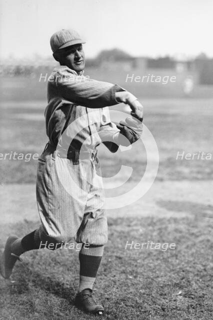 Larry Gardner, Boston Al (Baseball), 1913. Creator: Harris & Ewing.