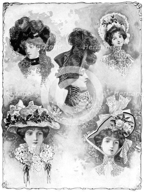 Fashions of 1902. Artist: Unknown