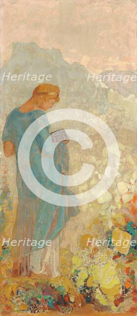 Pandora, 1910/1912. Creator: Odilon Redon.