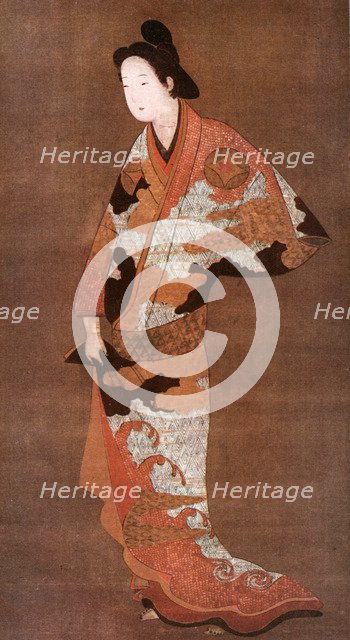 Japanese costume, 20th century. Artist: Unknown