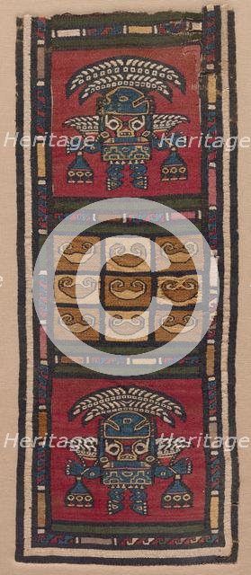 Tapestry Fragment, 700-1370s. Creator: Unknown.