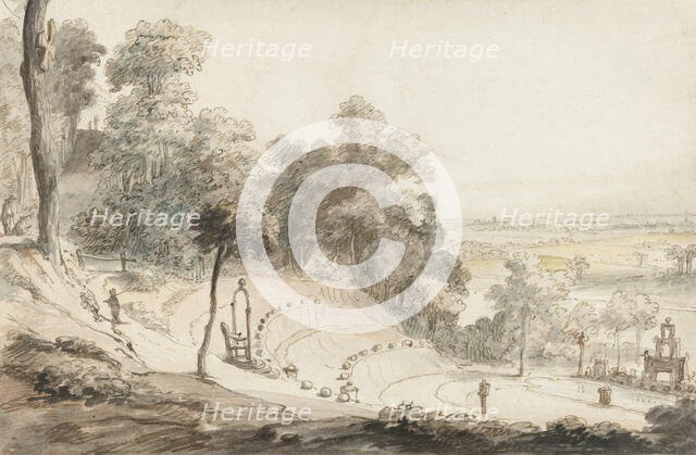The Amphitheatre on the Springenberg in Cleves, after 1660-1663. Creator: Gerbrand van den Eeckhout.
