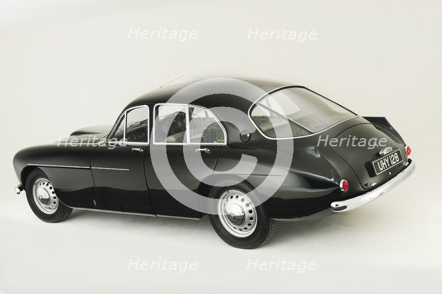 1957 Bristol 405 2 litre saloon Artist: Unknown.