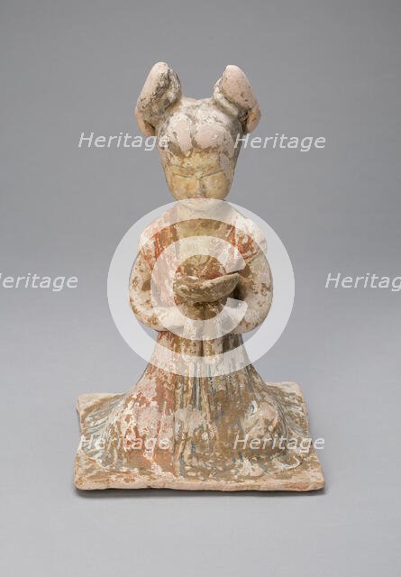 Female Musician, Tang dynasty (A.D. 618-907), late 7th/early 8th century. Creator: Unknown.