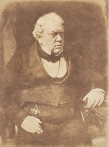 Lord Robertson, 1843-47. Creators: David Octavius Hill, Robert Adamson, Hill & Adamson.